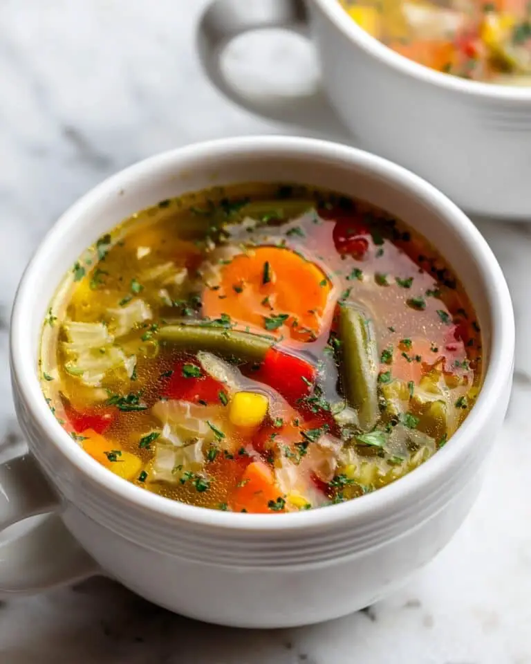 Vegan Detox Cabbage Soup Recipe