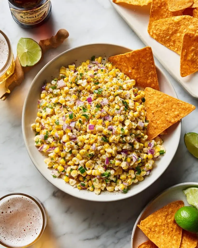 Sweet Corn and Roasted Poblano Salsa Recipe