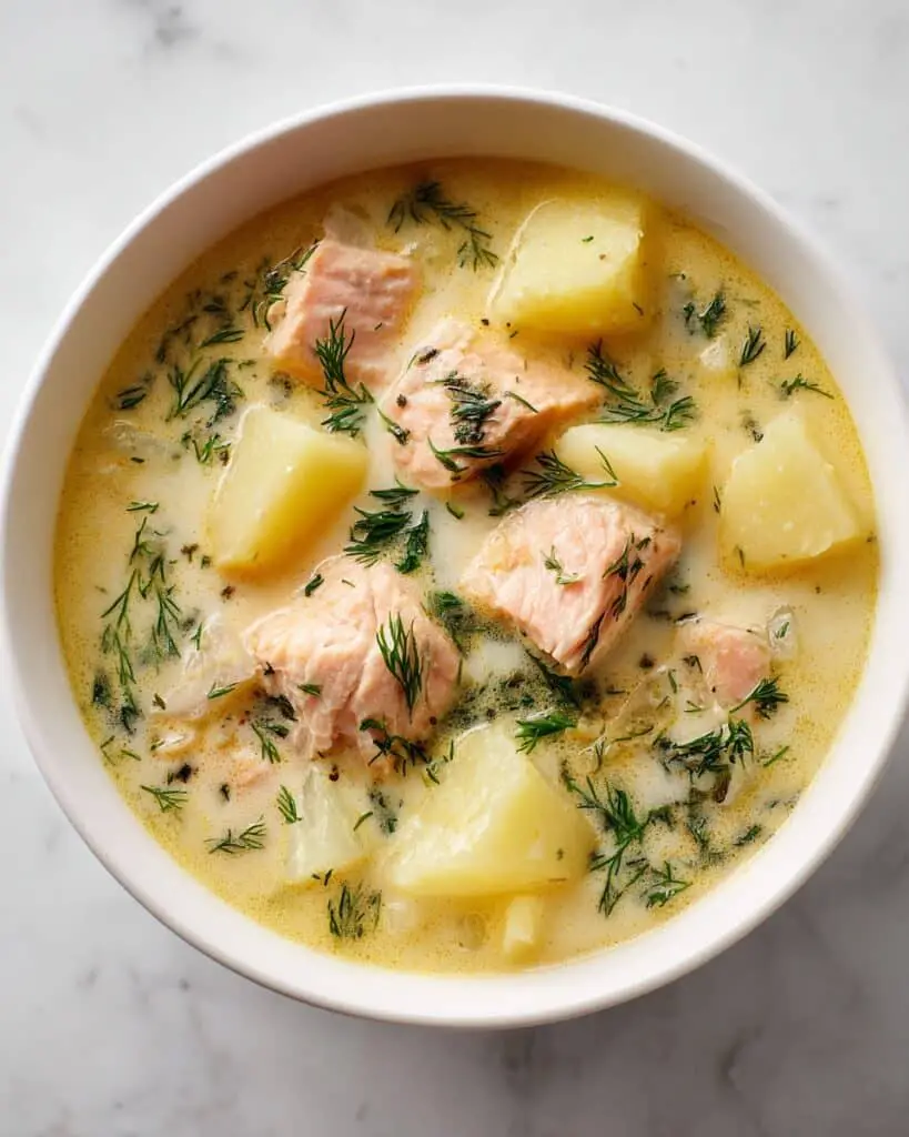 Lohikeitto Salmon Soup Recipe