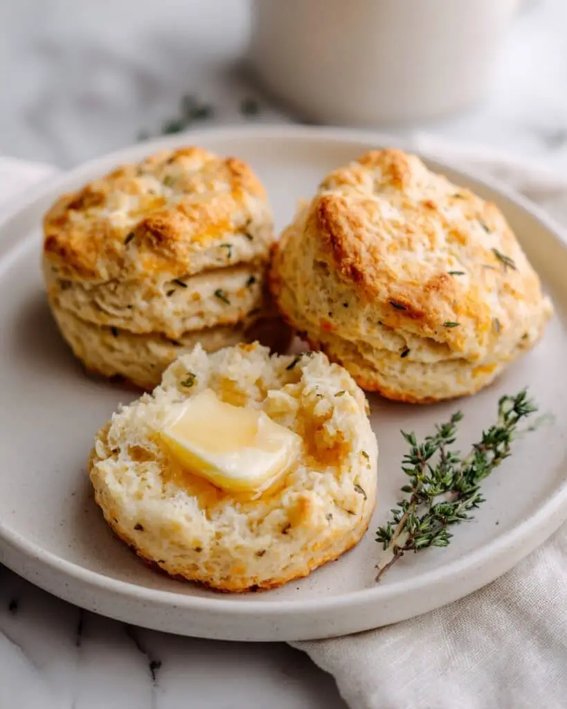 Cheese and Herb Biscuits Recipe