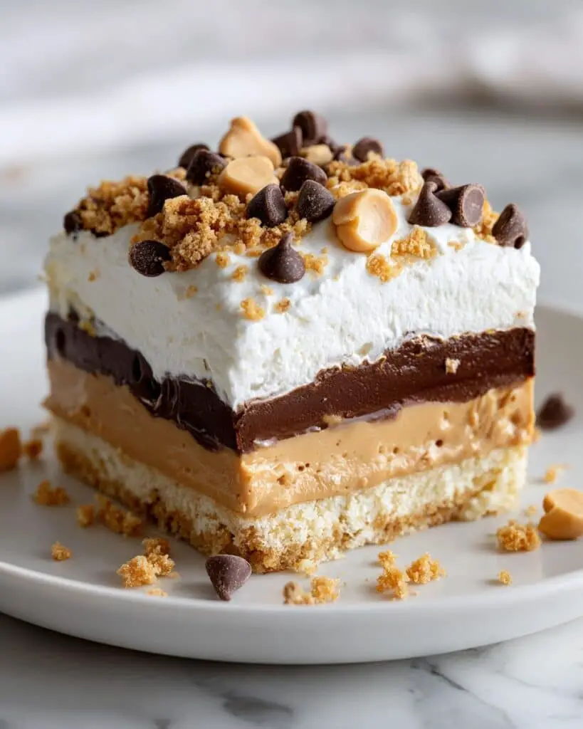 Chocolate Peanut Butter Dream Bars Recipe