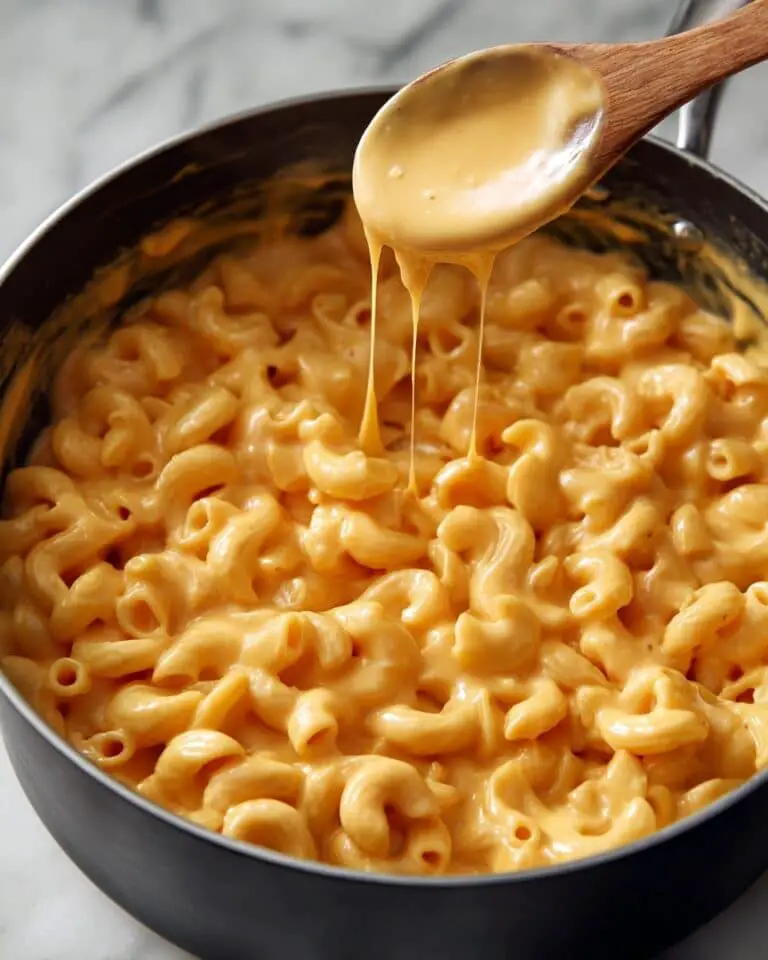 Creamy Homemade Mac and Cheese with Mozzarella, Cheddar, and Parmesan Recipe