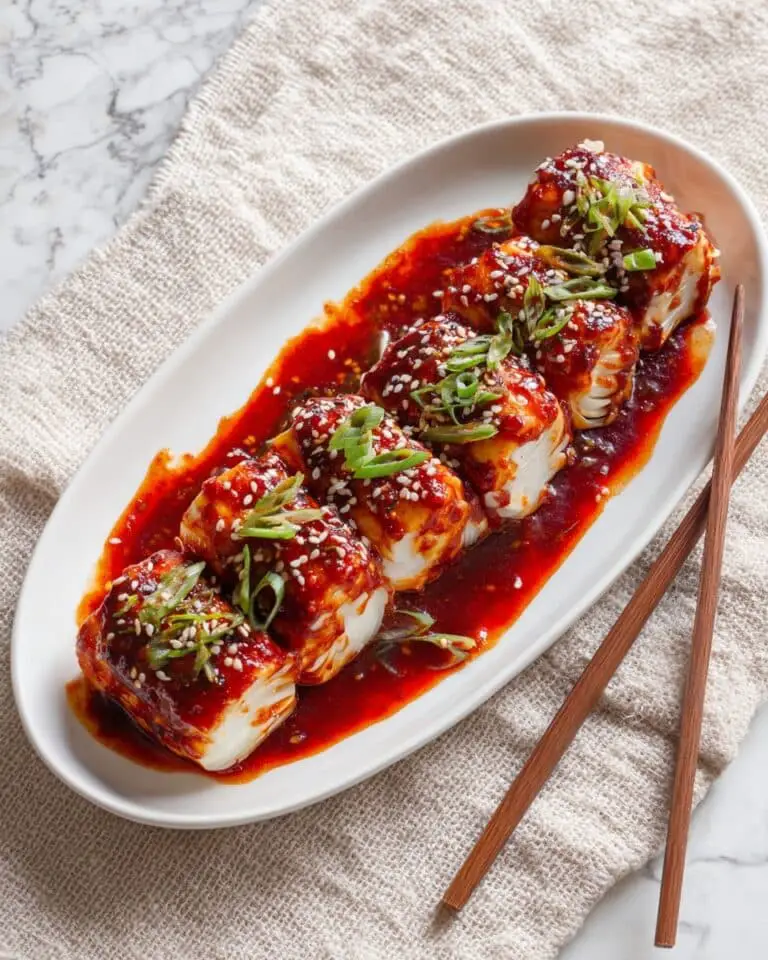 Spicy Enoki Mushrooms Recipe