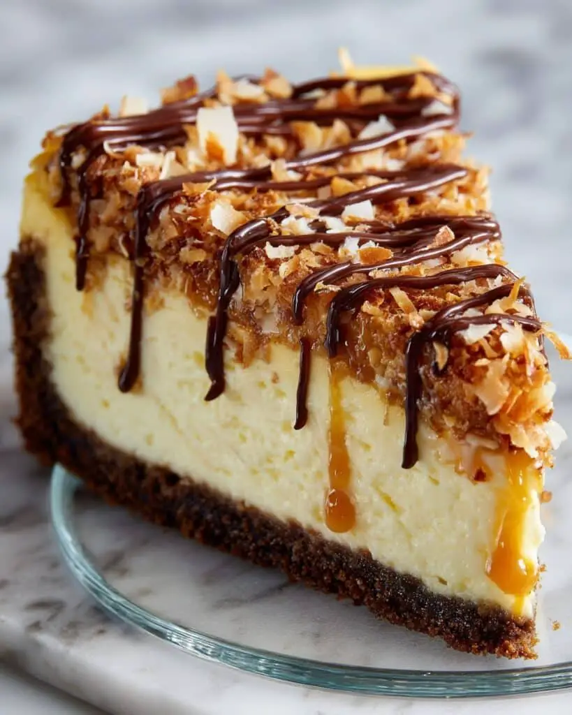 Samoa Cheesecake Recipe