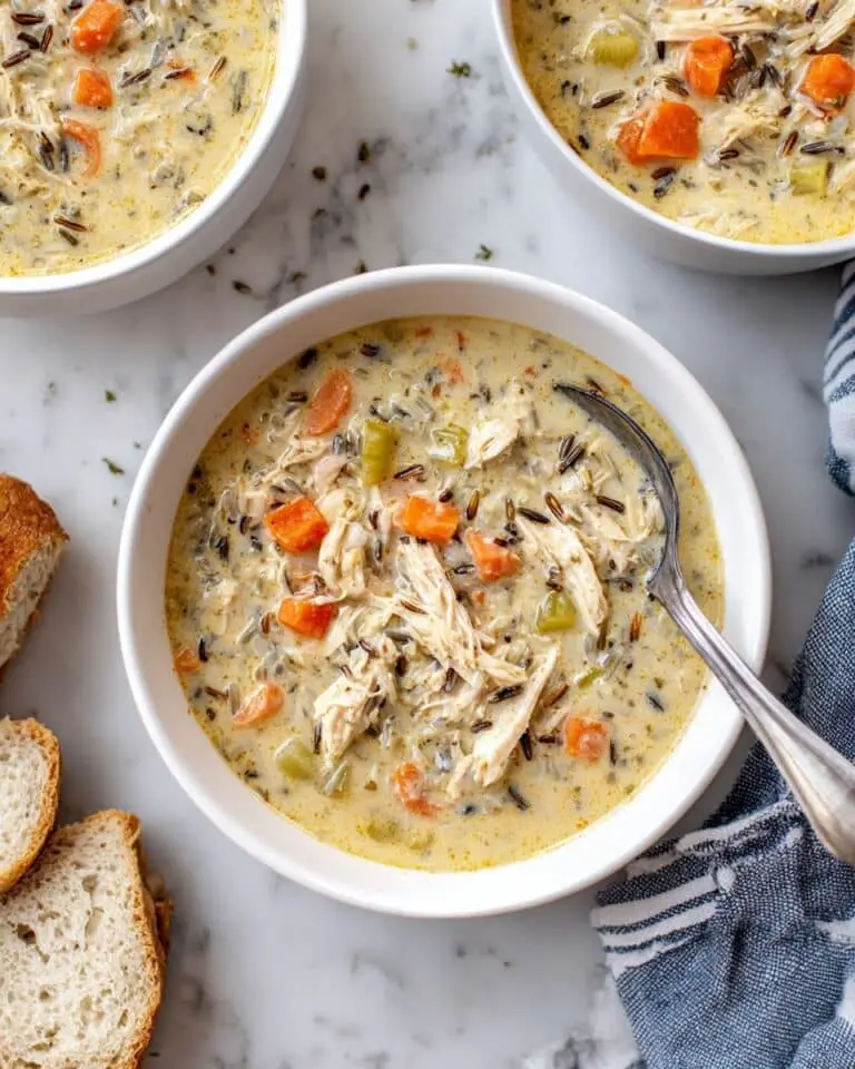 Slow Cooker Chicken Wild Rice Soup Recipe