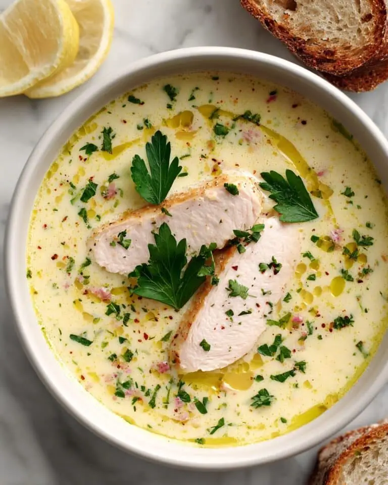 Avgolemono (Greek Lemon Chicken Soup) Recipe