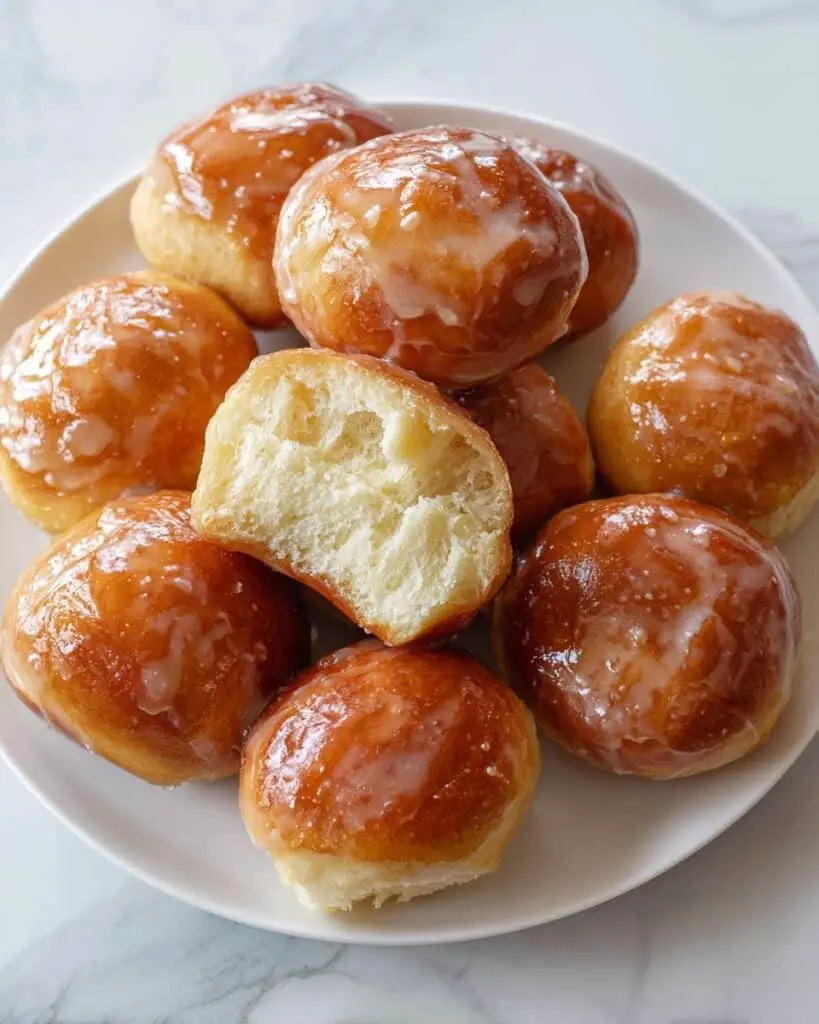 Coffee Glazed Donut Holes Recipe