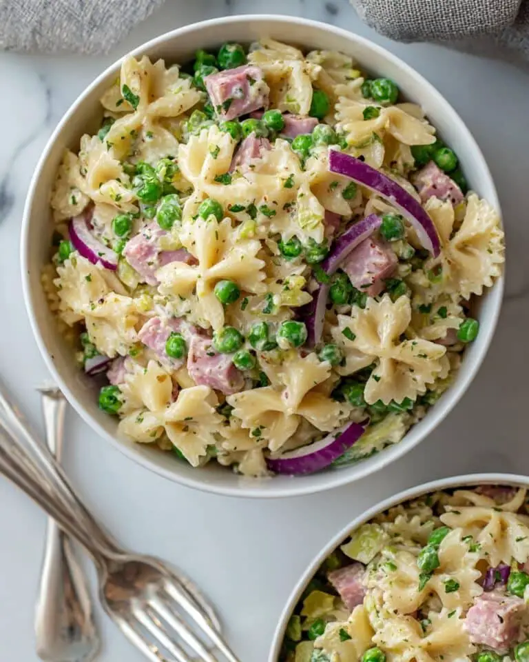 Layered Spring Pasta Salad Recipe