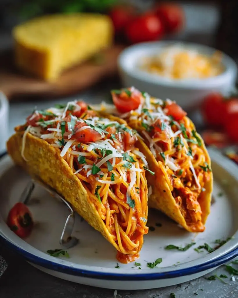 Spaghetti Tacos Recipe