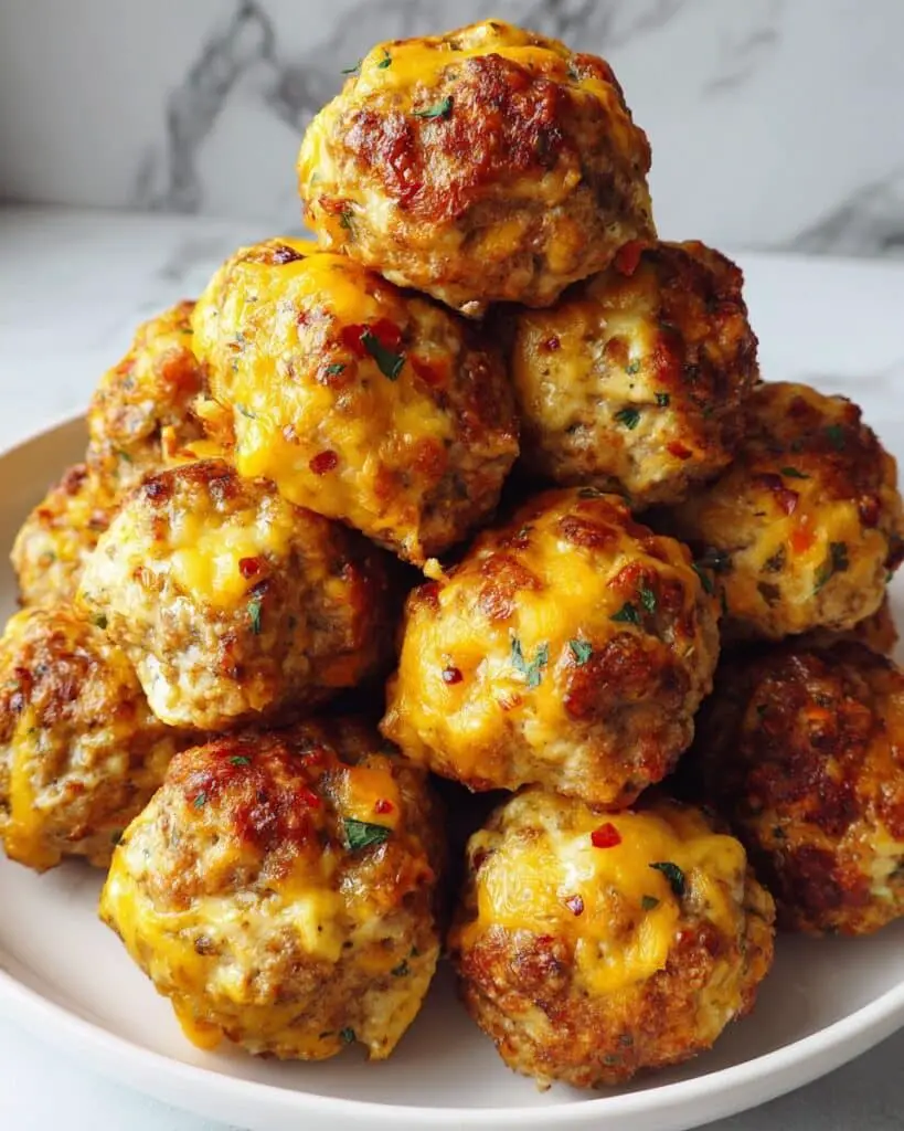Cheddar Bay Sausage Balls Recipe