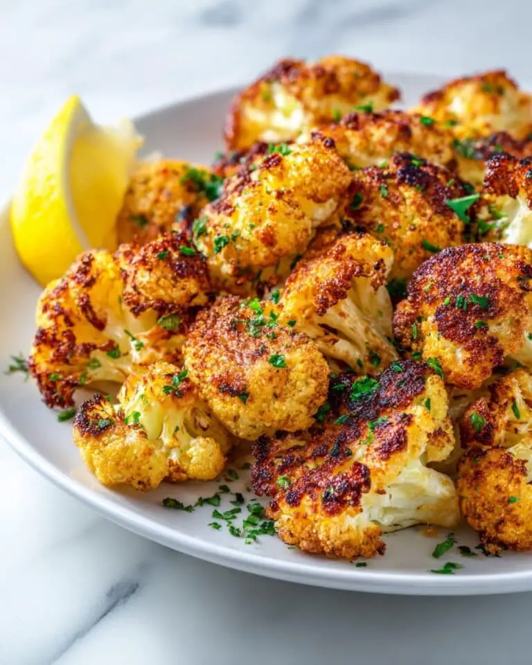 Crispy Roasted Cauliflower – Better Than Meat! Recipe