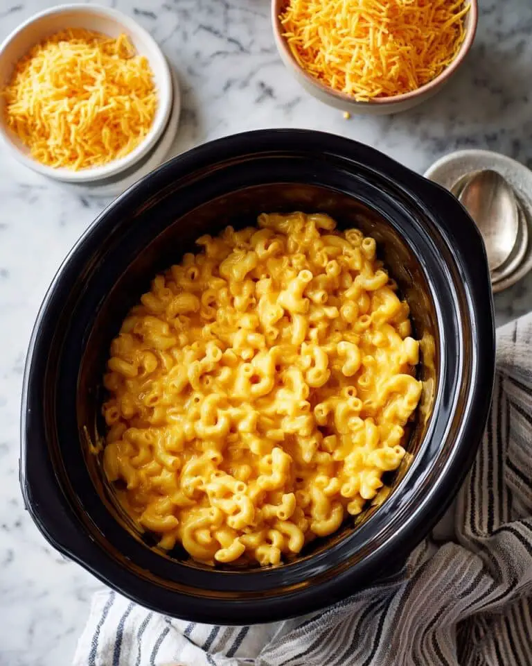 Crockpot Mac and Cheese with Velveeta Recipe