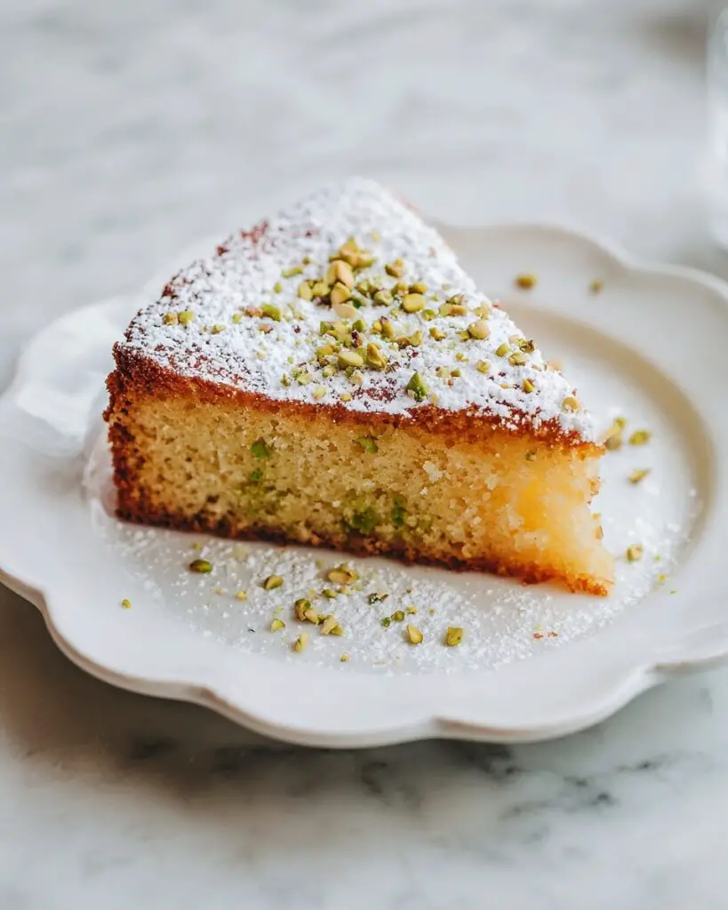 Ricotta Pistachio Cake Recipe