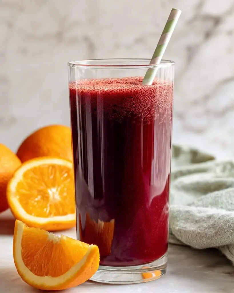 Beet, Orange & Carrot Juice (Super Healthy!) Recipe