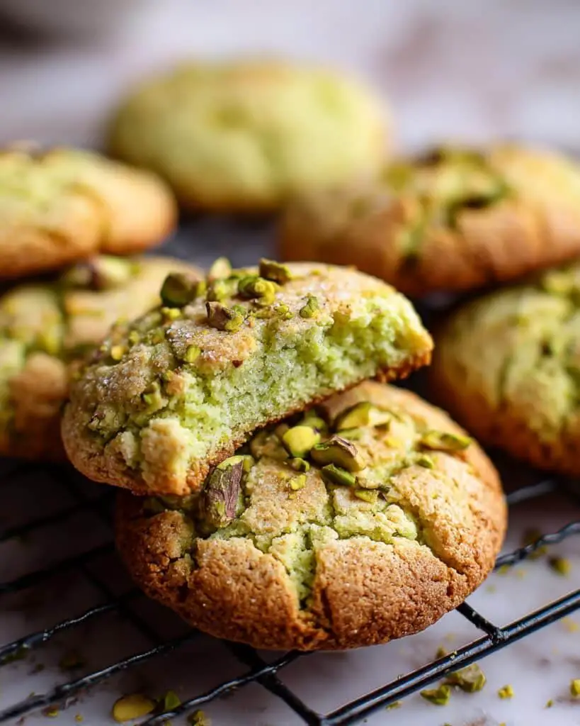 Pistachio Pudding Cookies Recipe