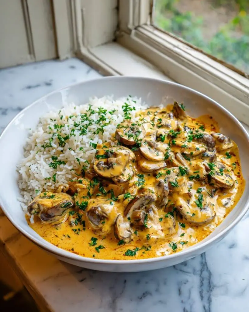 Hungarian Mushroom Paprikash: Comfort Food in 30 Minutes Recipe