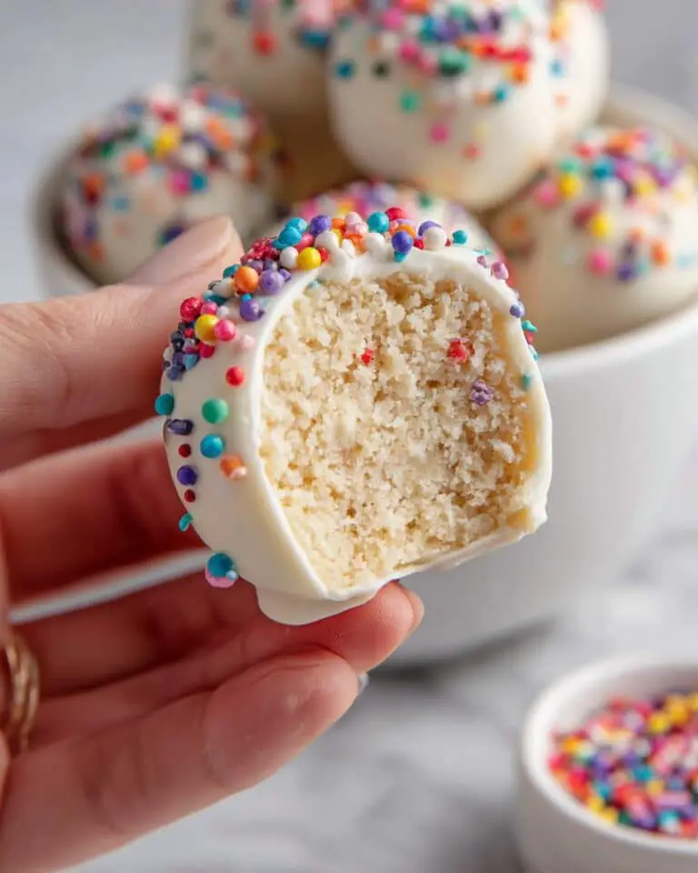 Chocolate Coated Cake Pops Recipe