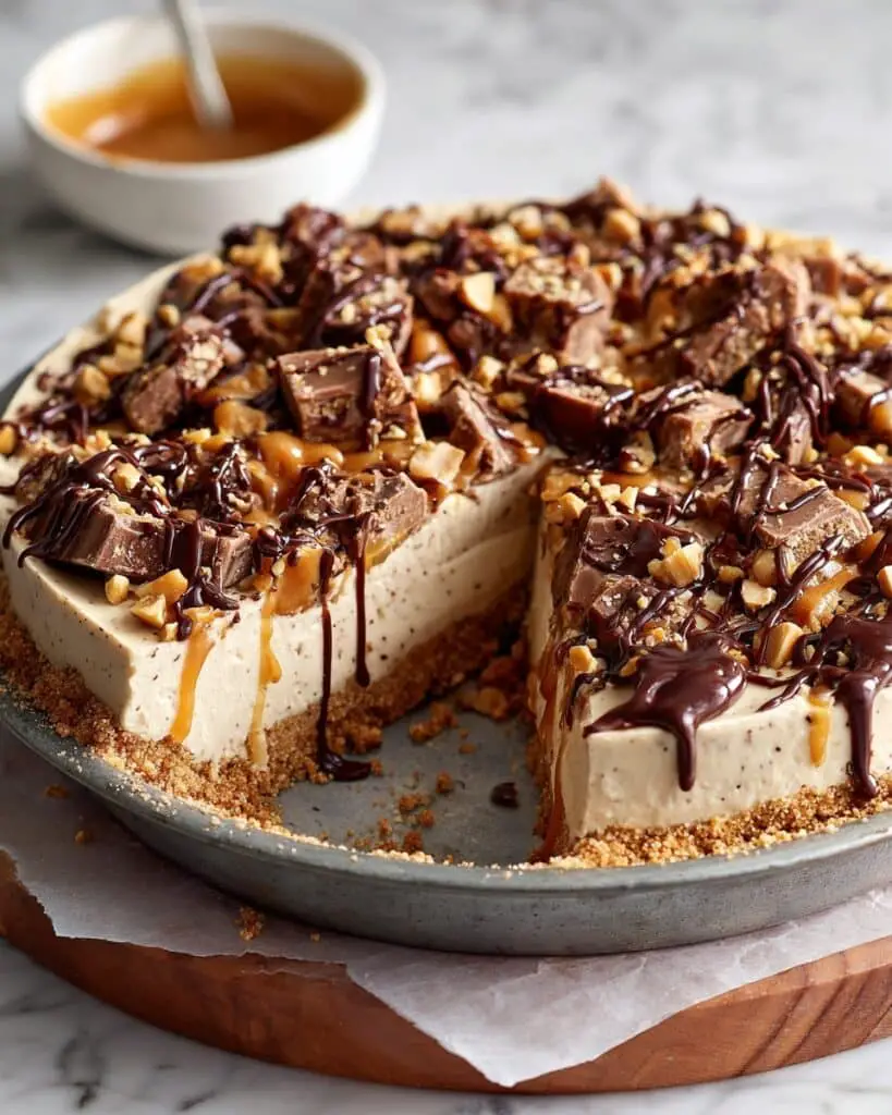 Salted Caramel Toffee Pie Recipe
