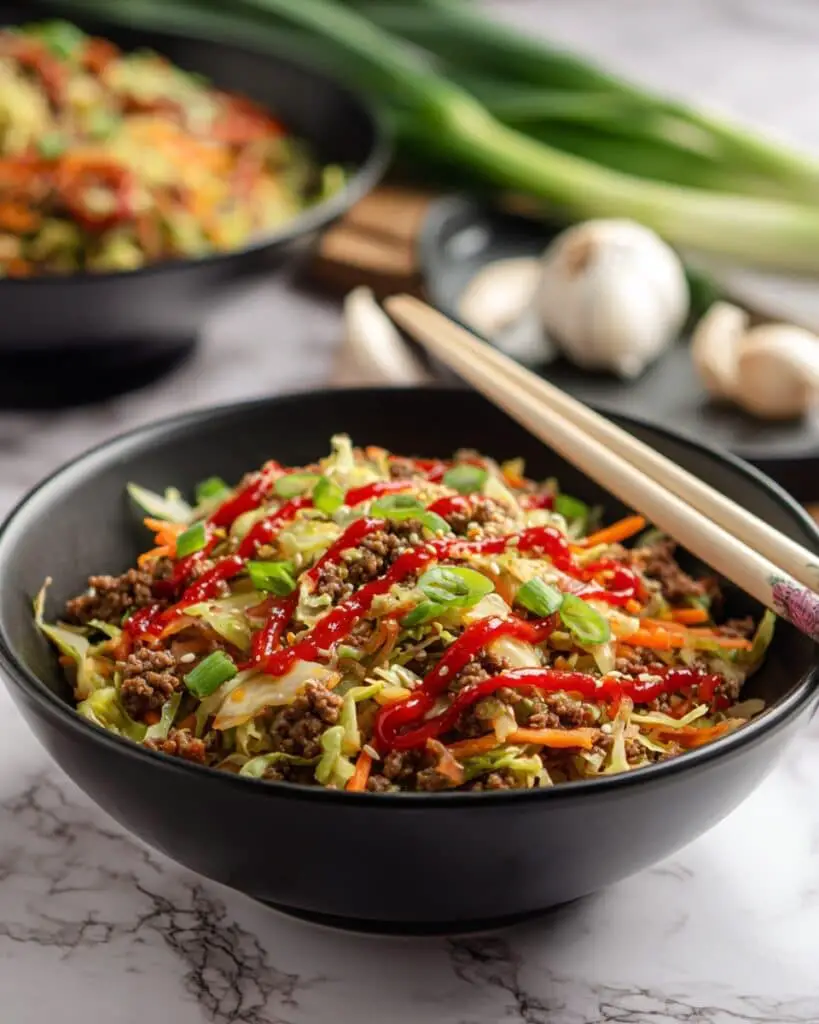 Sausage Egg Roll In A Bowl Recipe