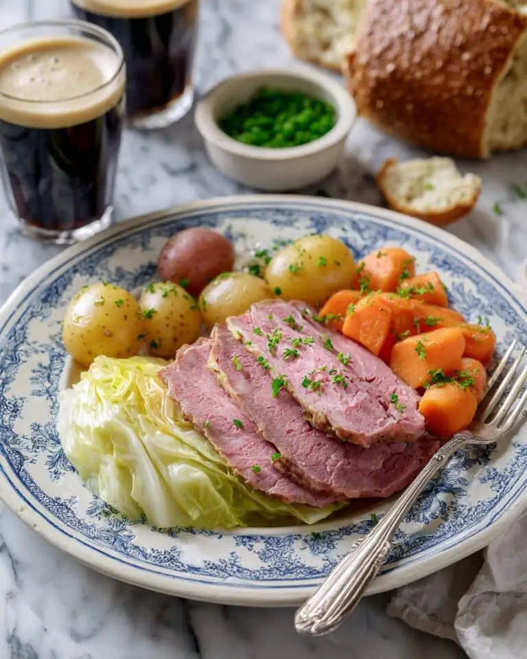 Crock Pot Corned Beef and Cabbage Recipe