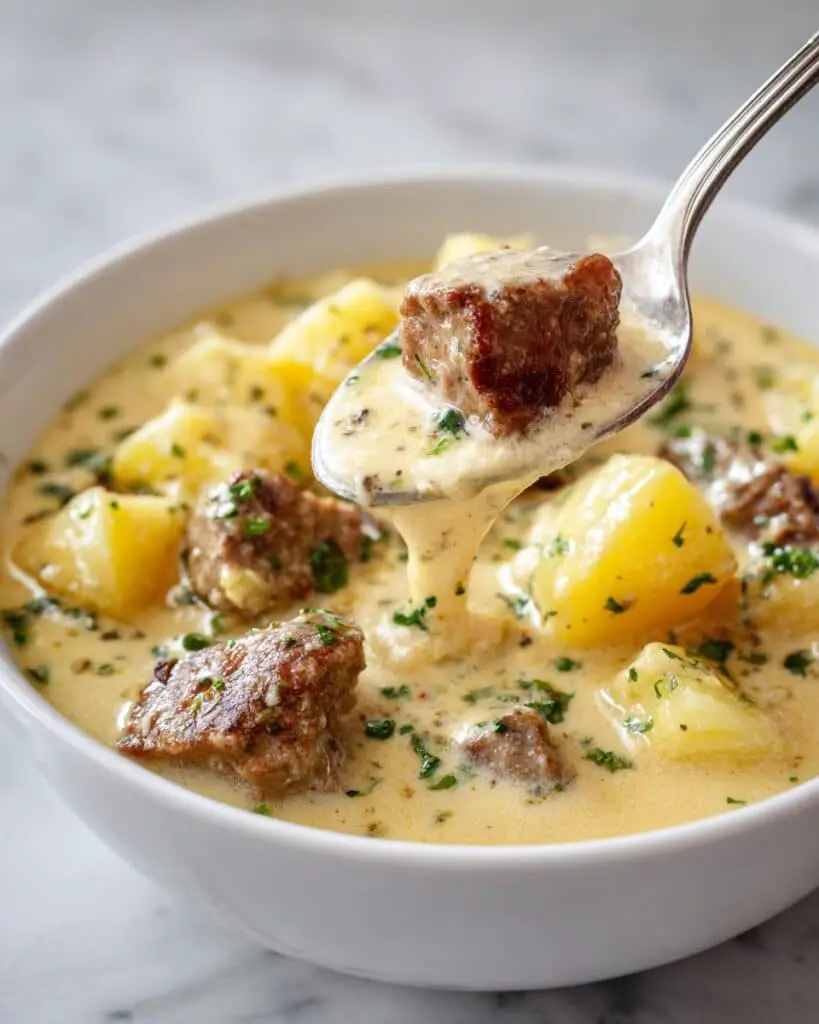 Steak and Potato Soup Recipe