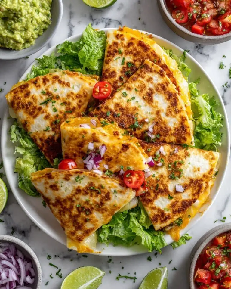 Easy Chicken Quesadillas Recipe
