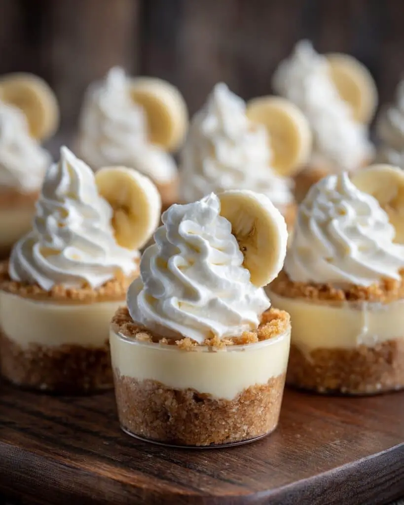 Mini Banana Cream Pies Recipe