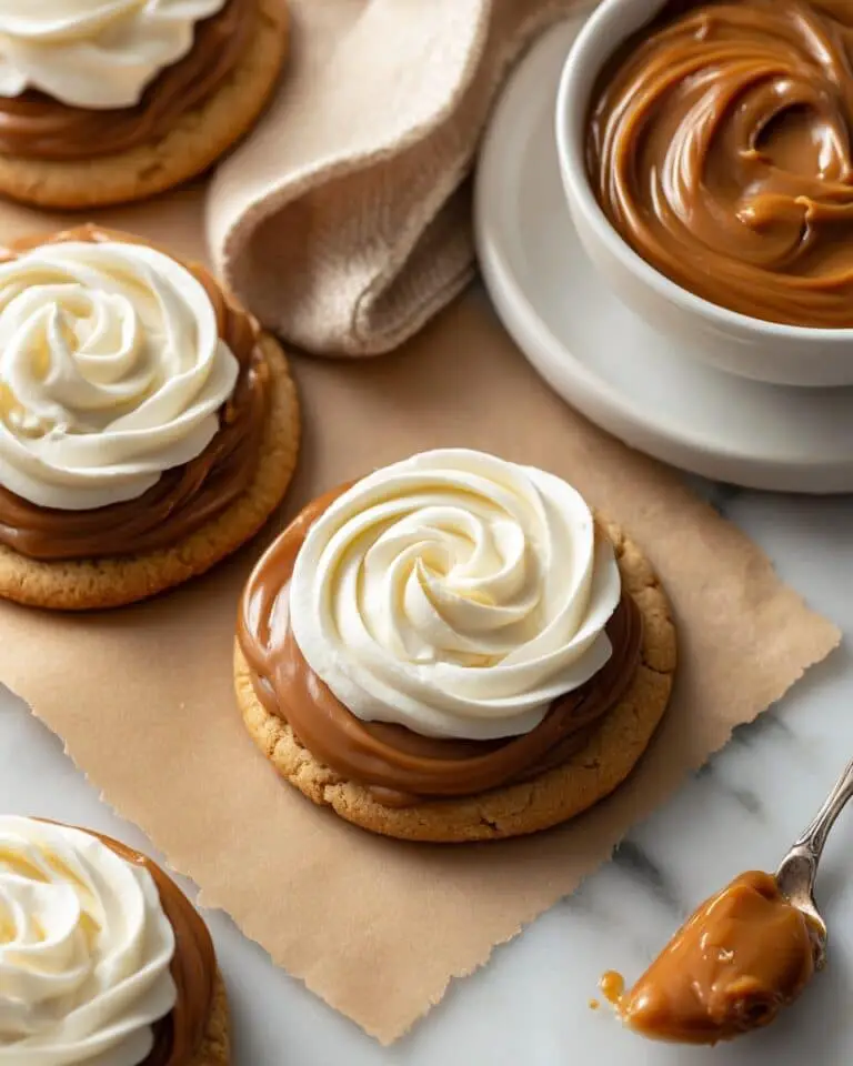 Gluten-Free Dulce de Leche Cookies with Cream Cheese Frosting Recipe