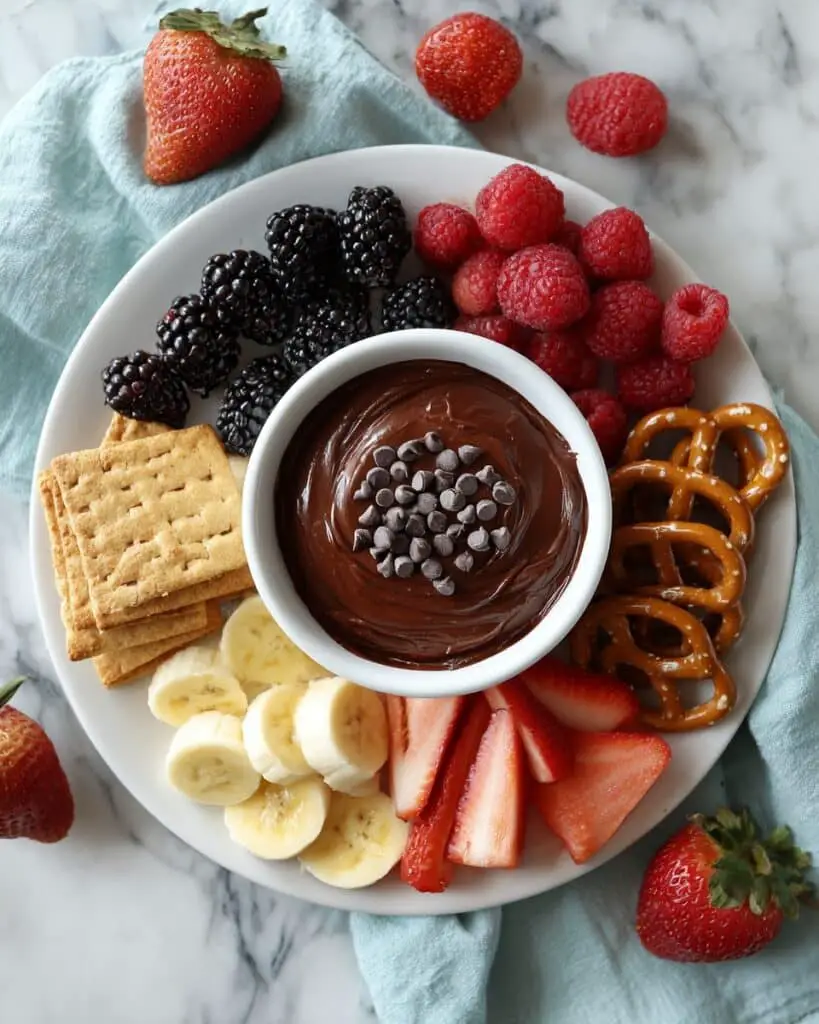 Chocolate Peanut Butter Hummus Recipe