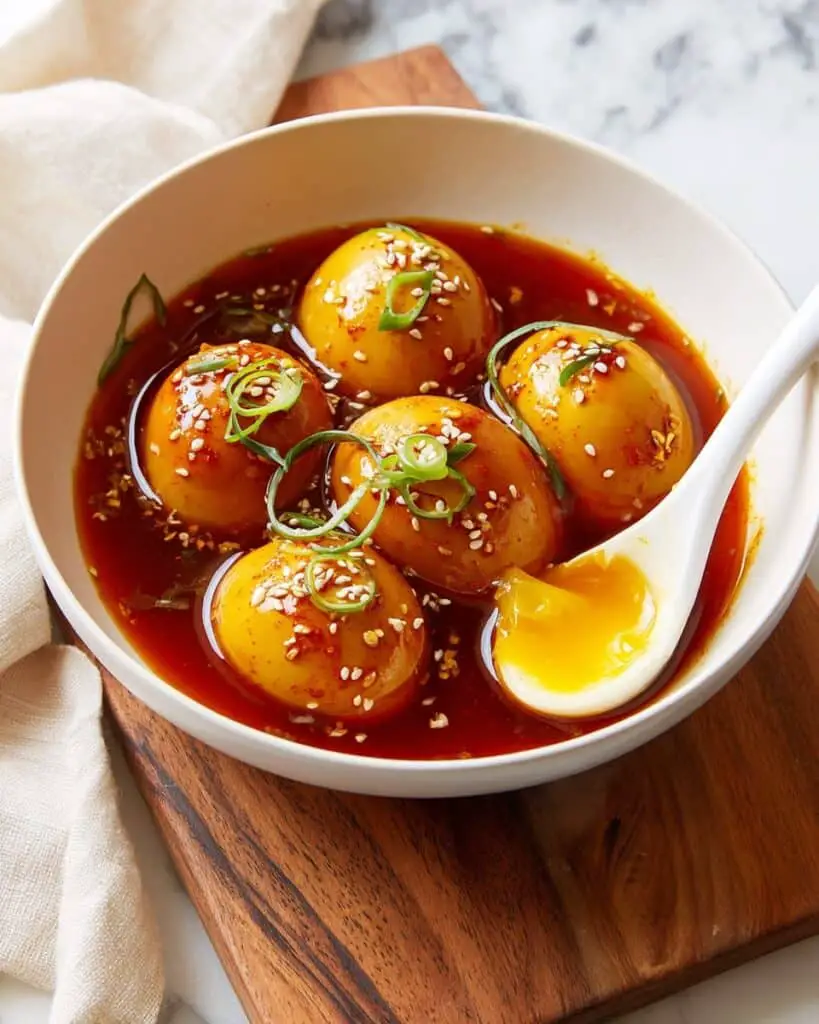 Spicy Gochujang Eggs Recipe