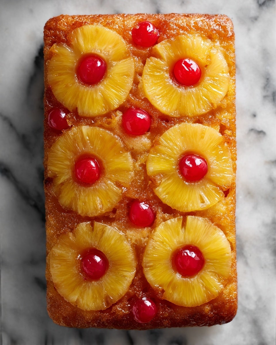 Easy Pineapple Upside Down Cake with Cake Mix Recipe