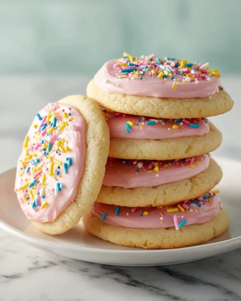 Classic Sugar Cookies with Vanilla Frosting Recipe
