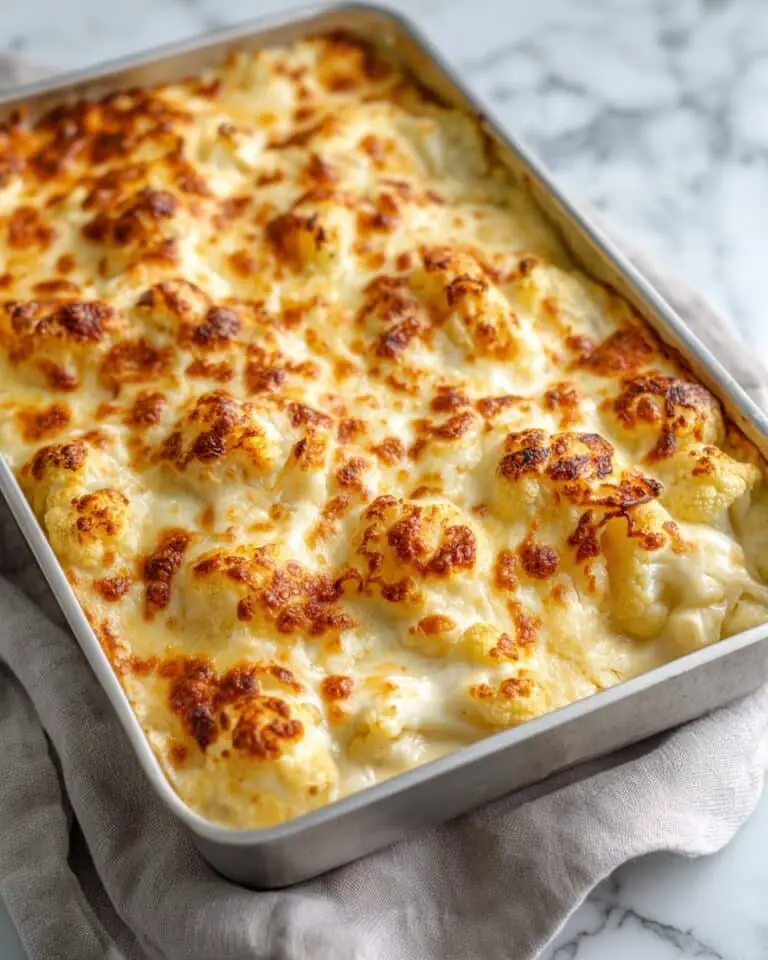 Cheesy Cauliflower Casserole Recipe