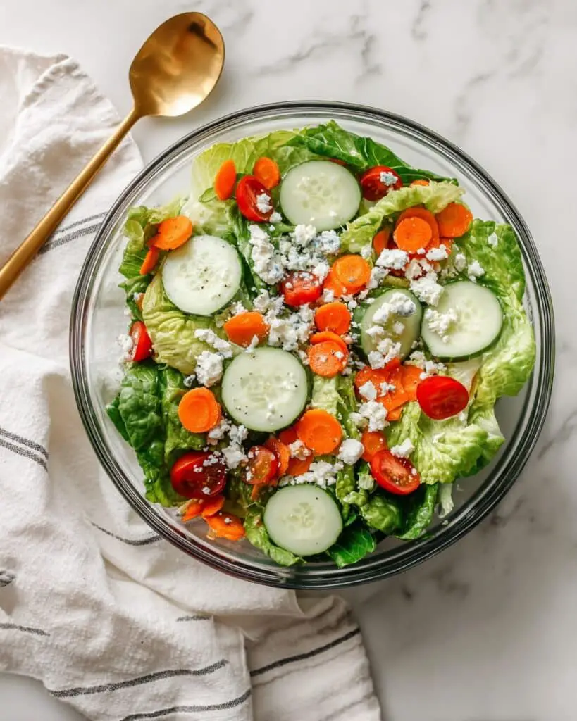 Simple Green Salad with Avocado and Goat Cheese Recipe