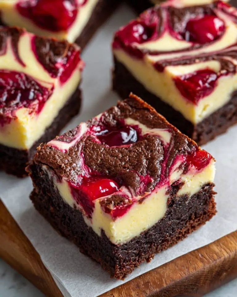 Cherry Cheesecake Brownie Recipe