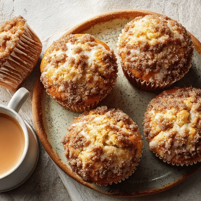 Easy Coffee Cake Muffins