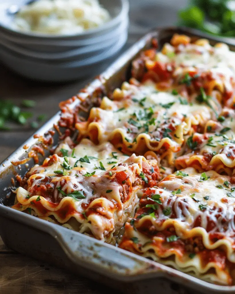 Skinny Lasagna Rolls