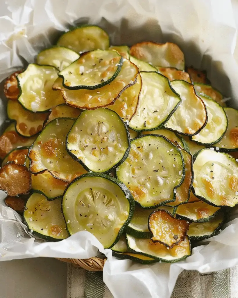 Best Salt and Vinegar Zucchini Chips