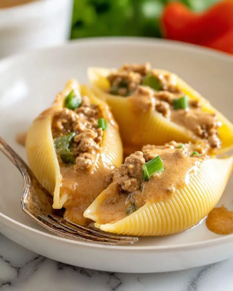 Philly Cheesesteak Stuffed Shells Recipe
