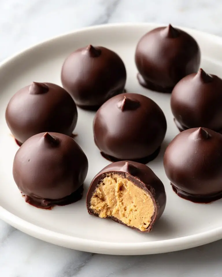 Chocolate Peanut Butter Balls Recipe
