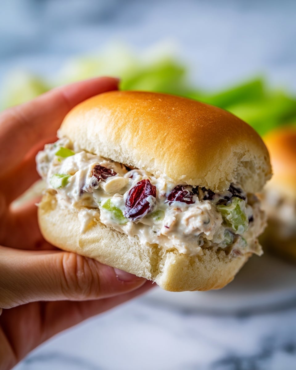 Cranberry Walnut Chicken Salad Recipe - Cooked By Mia