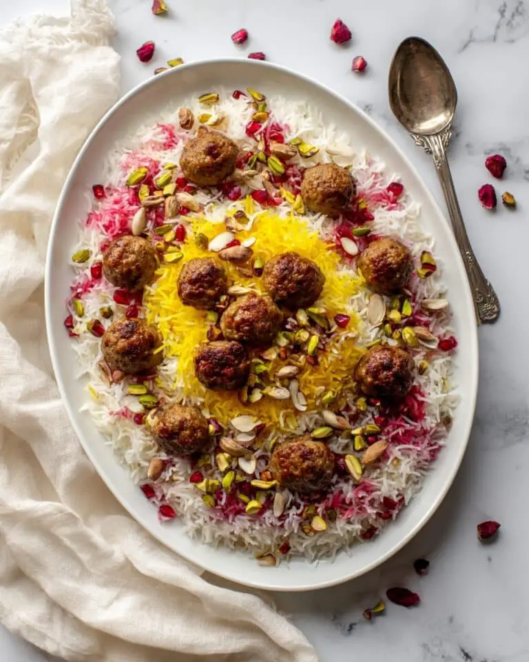 Albaloo Polo (Persian Sour Cherry Rice) Recipe