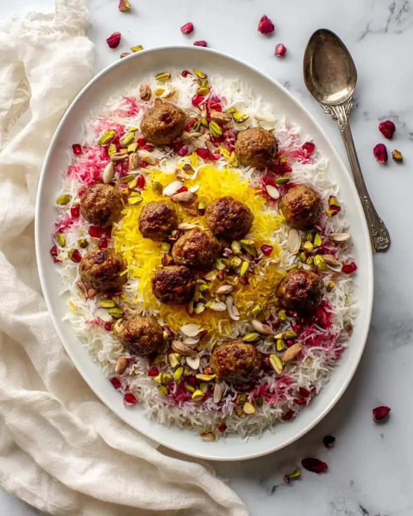 Albaloo Polo (Persian Sour Cherry Rice) Recipe