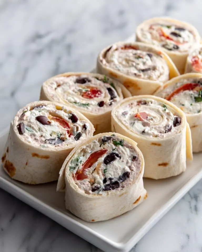 Chicken and Cheddar Tortilla Roll-Ups Recipe