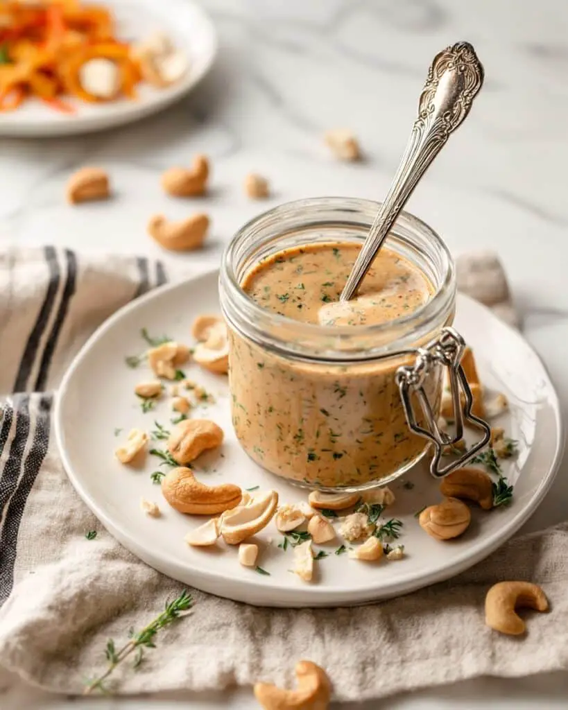 Spicy Cashew Dressing (Extra Creamy!) Recipe