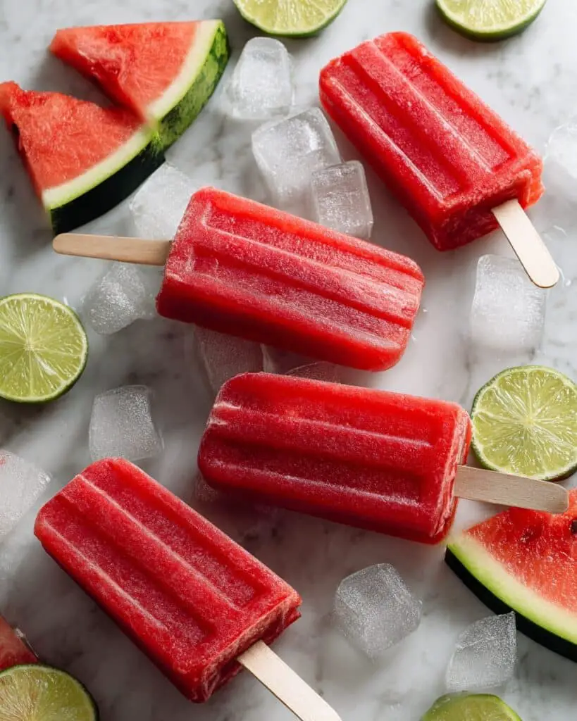 Watermelon Popsicles Recipe