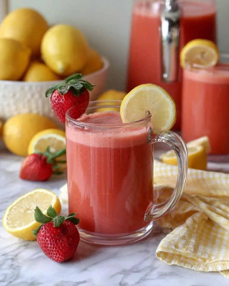 Strawberry Pink Lemonade Recipe