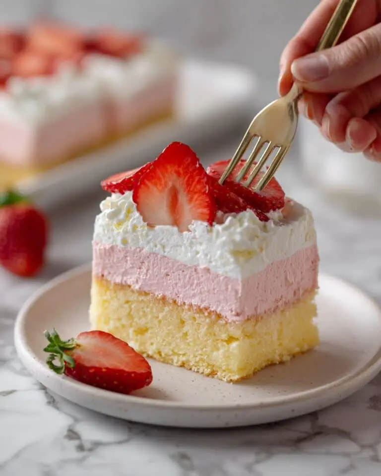 Strawberry Poke Cake Recipe