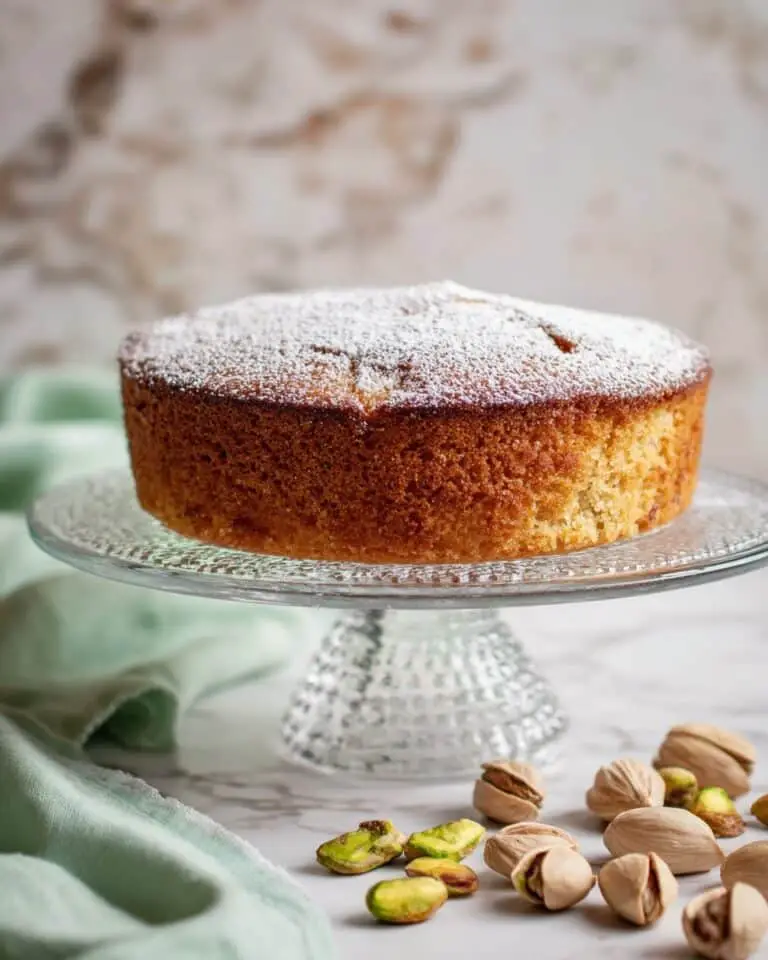 Pistachio Ricotta Cake Recipe