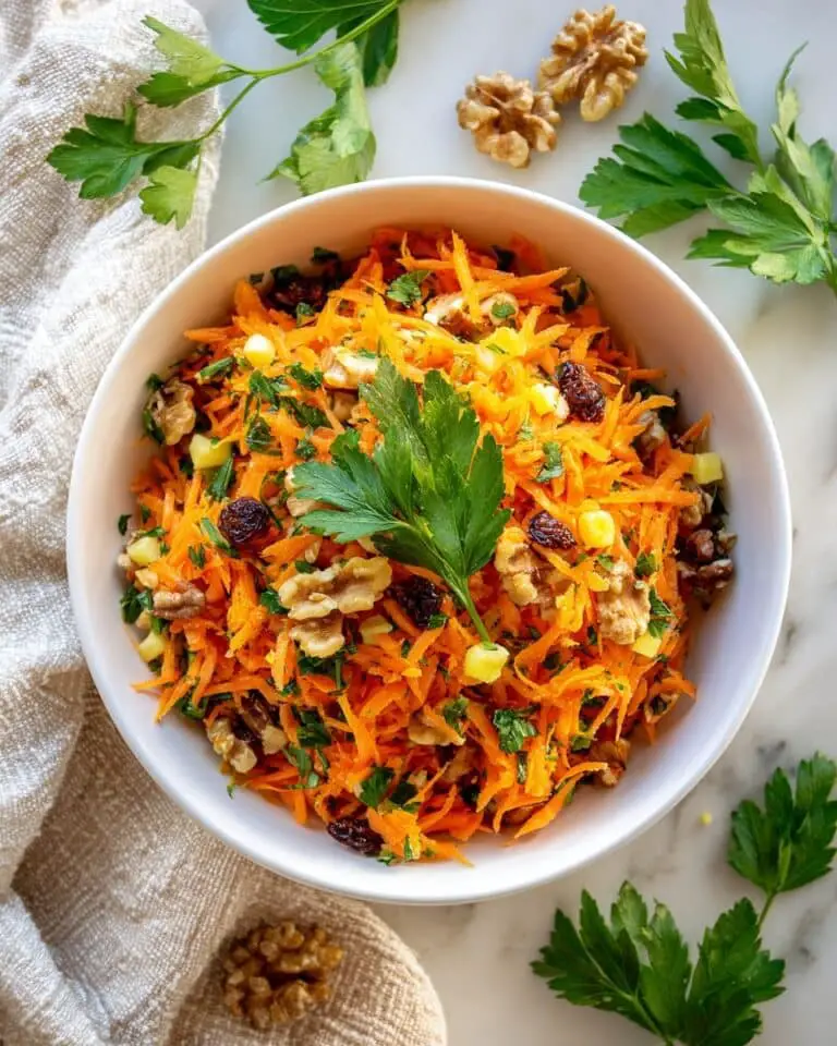 Easy Carrot Pineapple Salad Recipe